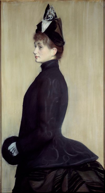 Portrait of Madame Wallet by Jacques Emile Blanche