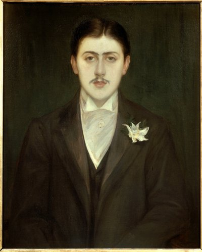 Portrait of Marcel Proust by Jacques Emile Blanche