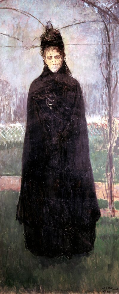 Virginia Oldoini, Countess of Castiglione, Memory of 1893 by Jacques Emile Blanche