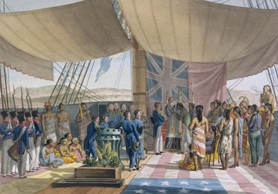 The Sandwich Islands: The Christening of the King