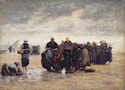 On the Shore by Jacques Eugene Feyen