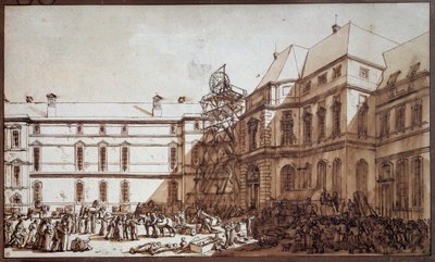 Arrival at the Louvre of Italian Masterpieces by Jacques Francois Joseph Swebach