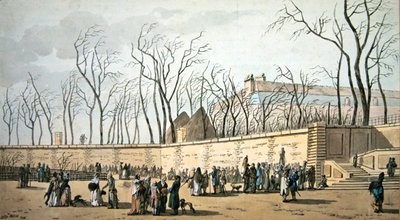 The Petite Provence at the Tuileries Gardens by Jacques Francois Joseph Swebach