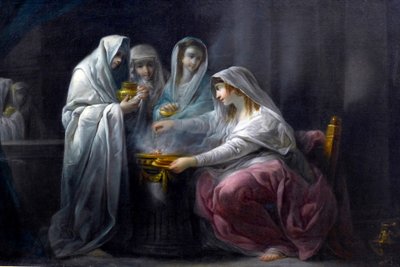 Les Vestales (detail) by Jacques Gamelin