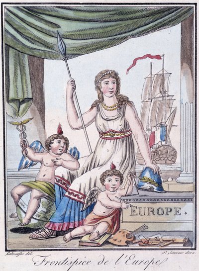 Frontispiece of Europe - in 