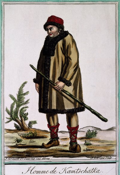 Kamchatka Man, Russia by Jacques Grasset de Saint Sauveur