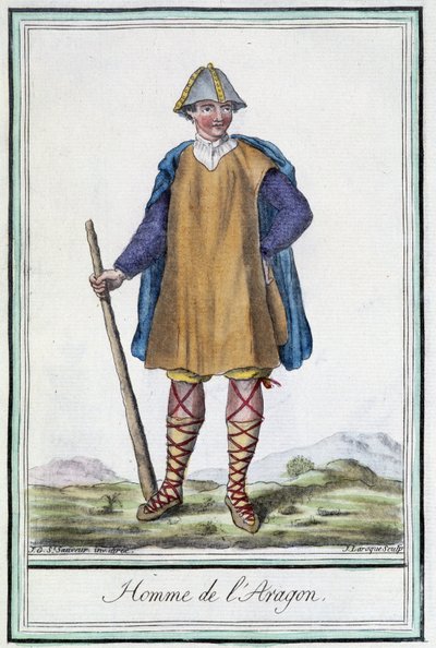 Man of Aragon (Spain) - in 