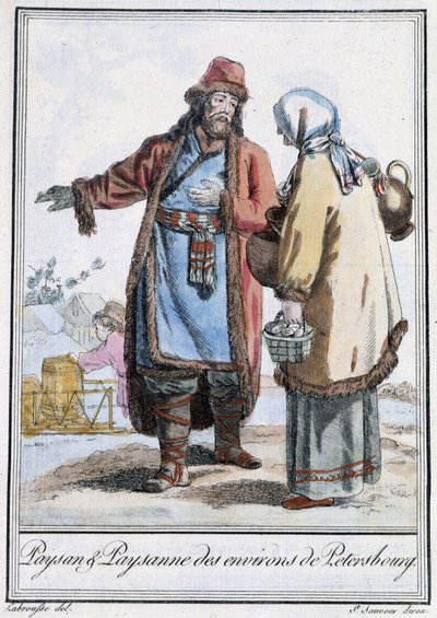 Peasant and Peasant of Petersburg - in 