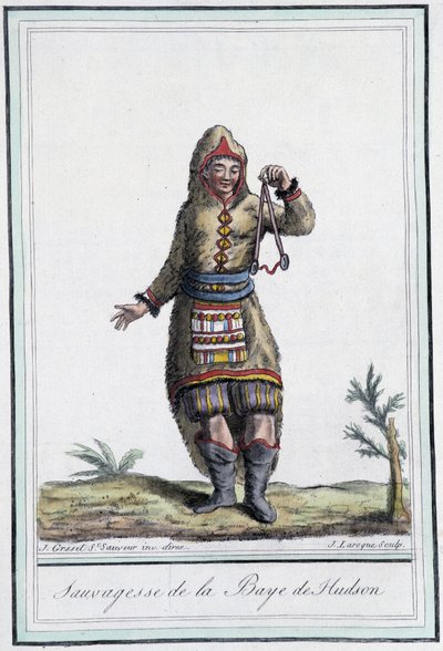 Hudson Bay Native Woman (Canada) - in 