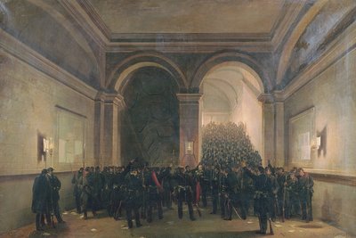 Entry of the 106th Battalion into the Paris Town Hall by Jacques Guiaud