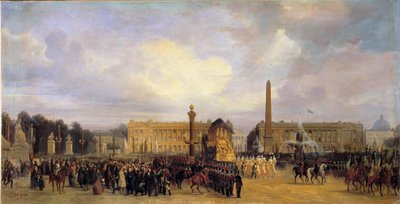The Return of the Ashes of Napoleon I in Paris 15/12/1840 by Jacques Guiaud