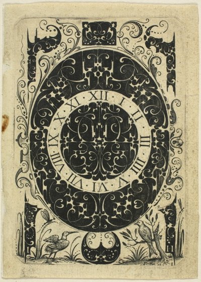 Ornamental Plate I by Jacques Hurtu