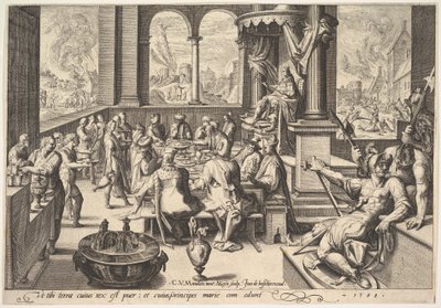 Allegory of the Government of a Childish King, 1588 by Jacques II de Gheyn