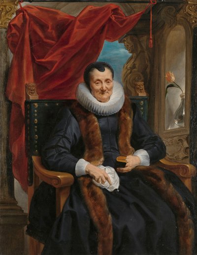 Portrait of Magdalena de Cuyper, Mother of Rogier Le Witer by Jacques Jordaens
