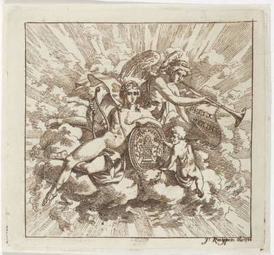 Allegorical Composition on Felix Meritis by Jacques Kuyper