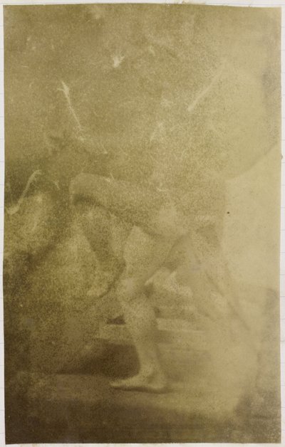 Study of a male nude model, in the studio of Jacques de Lalaing by Jacques Lalaing (attributed to)