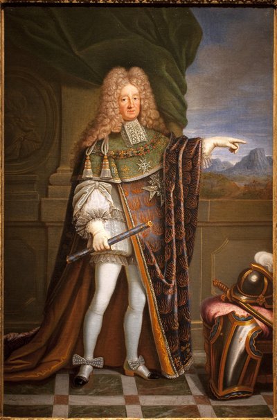 Portrait of the marechal of Tesse by Jacques Laumosnier