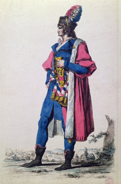 Costume of a Representative of The French People in 1793, from 