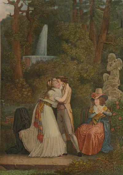 Julie, or The First Kiss of Love by Jacques Louis Copia