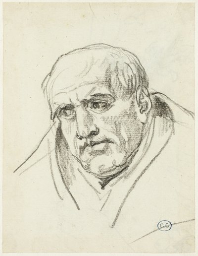 Bust of an Older Man by Jacques Louis David