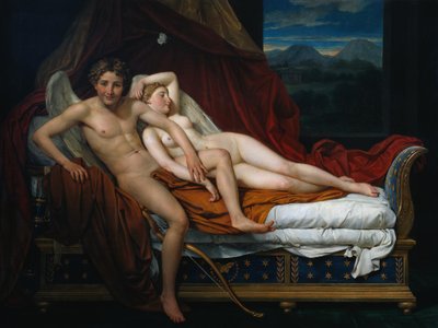 Cupid and Psyche by Jacques Louis David