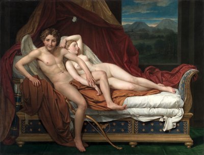 Cupid and Psyche by Jacques Louis David