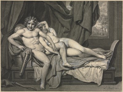 Cupid and Psyche by Jacques Louis David