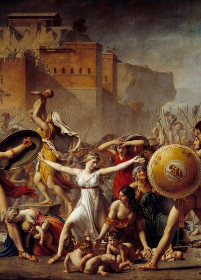 The Sabines (detail) by Jacques Louis David