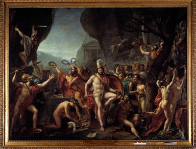 Leonidas at Thermopylae by Jacques Louis David
