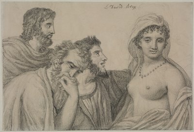 Phryne before the Judges by Jacques Louis David