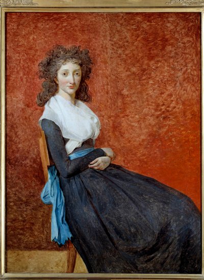 Portrait of Madame Charles Louis Trudaine (1769-1802) by Jacques Louis David