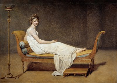 Portrait of Madame Recamier by Jacques Louis David