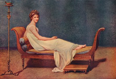 Portrait of Madame Recamier by Jacques Louis David