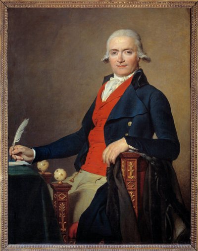 Portrait of Minister Gaspard Meyer by Jacques Louis David