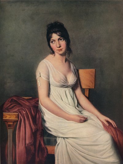 Portrait of a Young Woman in White, 1798 by Jacques Louis David