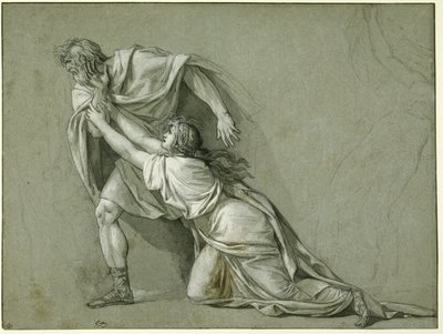 The Departure of Marcus Attilius Regulus for Carthage by Jacques Louis David