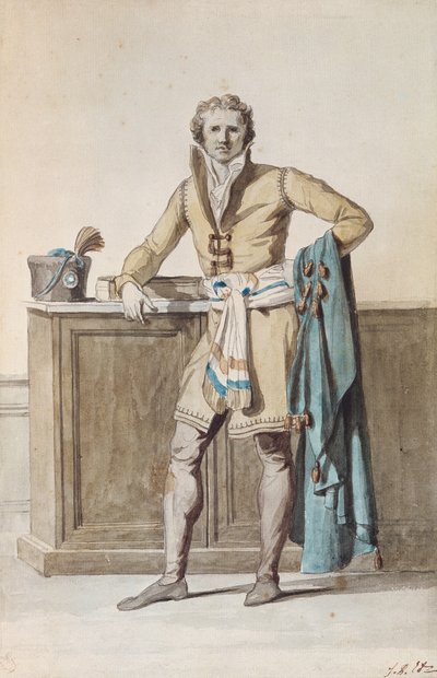 The French Citizen by Jacques Louis David
