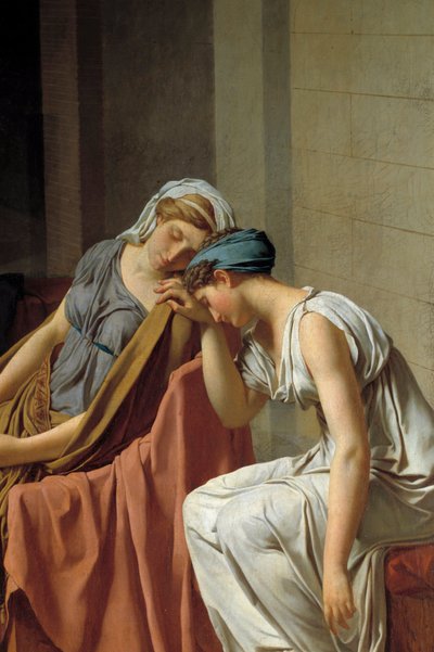 The Horaces (detail) by Jacques Louis David