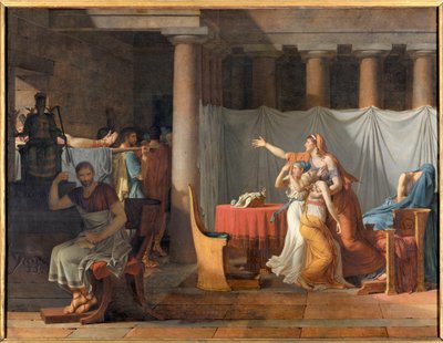 The Lictors Report to Lucius Junius Brutus the Bodies of His Sons by Jacques Louis David