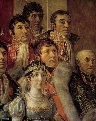 The Rite of Napoleon. (detail) by Jacques Louis David