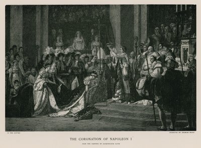 The coronation of Napoleon I by Jacques Louis David