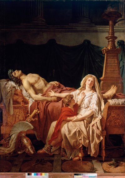 The Pain of Andromaque by Jacques Louis David