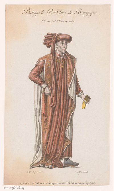 Portrait of Philip the Good by Jacques Louis Perée
