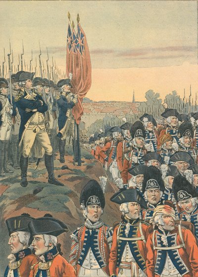 United States - Hail Colombia by Jacques Marie Gaston Onfray de Breville (Job)