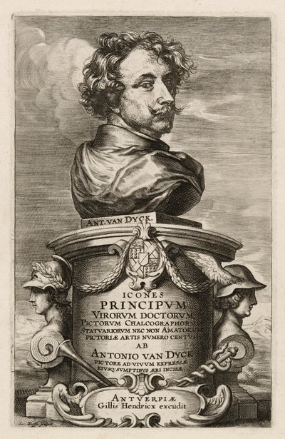 Title Page from the Iconography by Jacques Neeffs