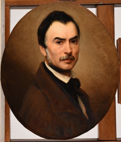Self-Portrait by Jacques Raymond Brascassat
