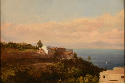Italian Landscape by Jacques Raymond Brascassat