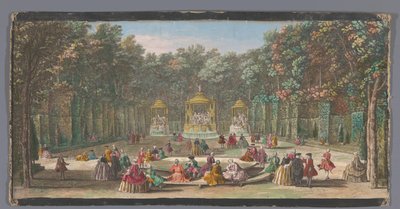 View of the Bosquet des Bains d