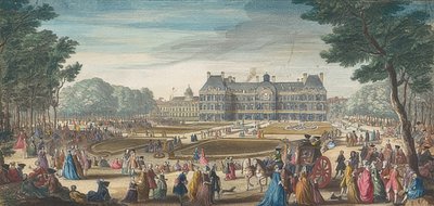 Palais du Luxembourg in Paris, Seen from the Garden by Jacques Rigaud