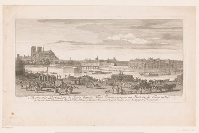 View of Paris from Notre Dame to Pont de la Tournelle by Jacques Rigaud